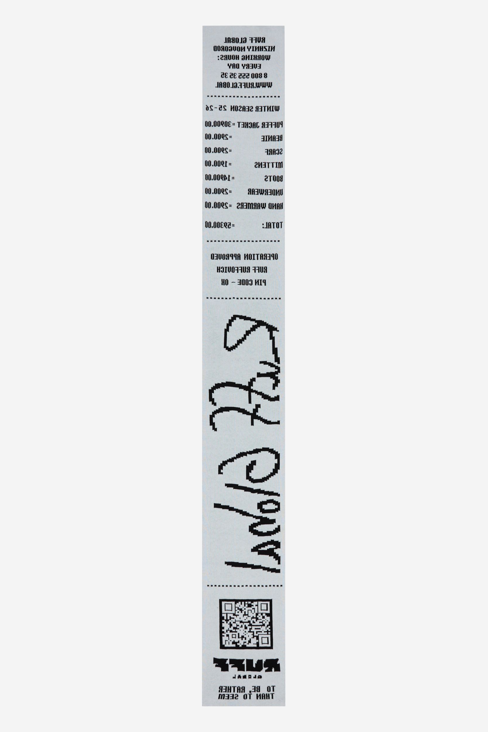 Шарф "Cashier's Cheque"