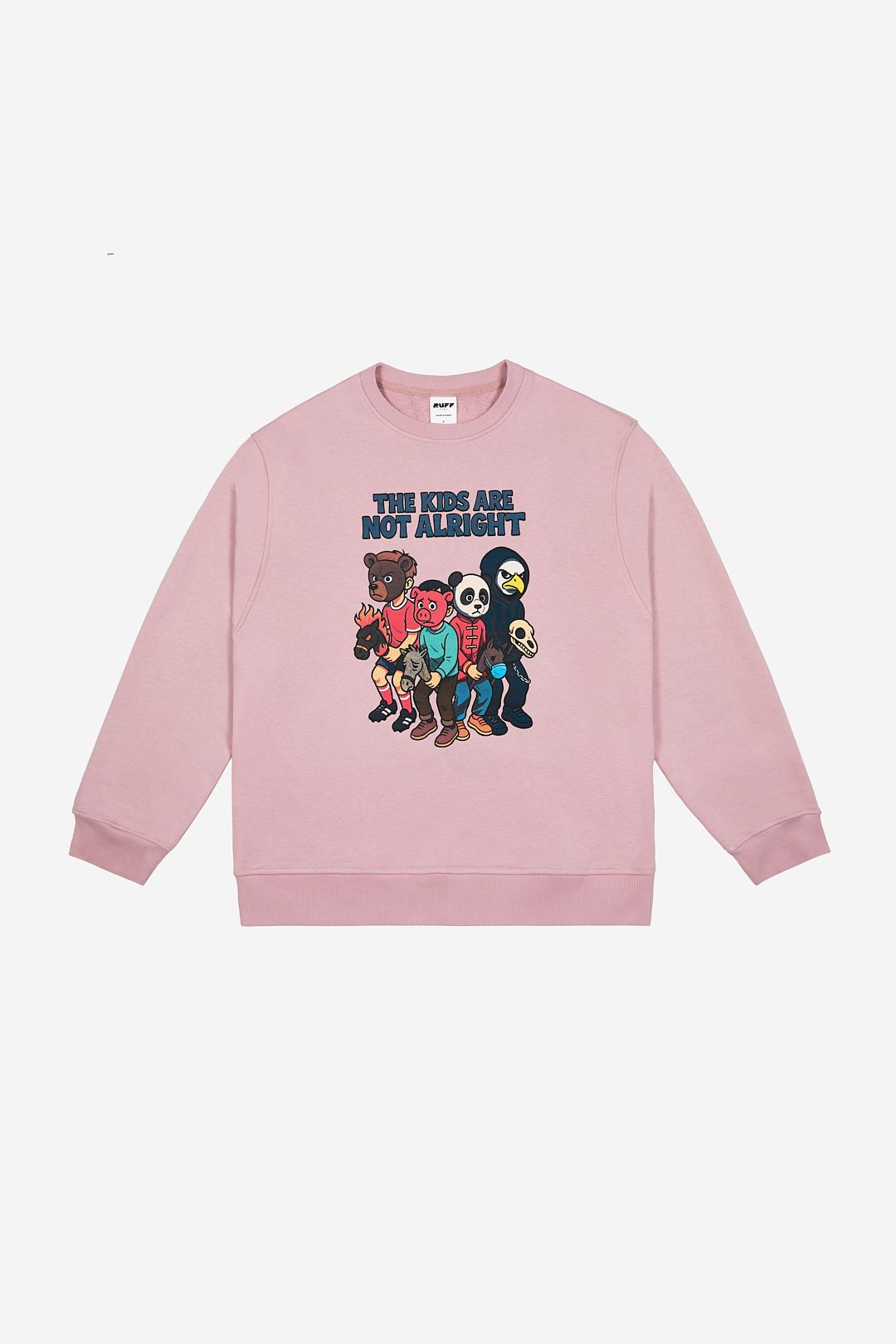 Свитшот "The Kids Are Not Allright"