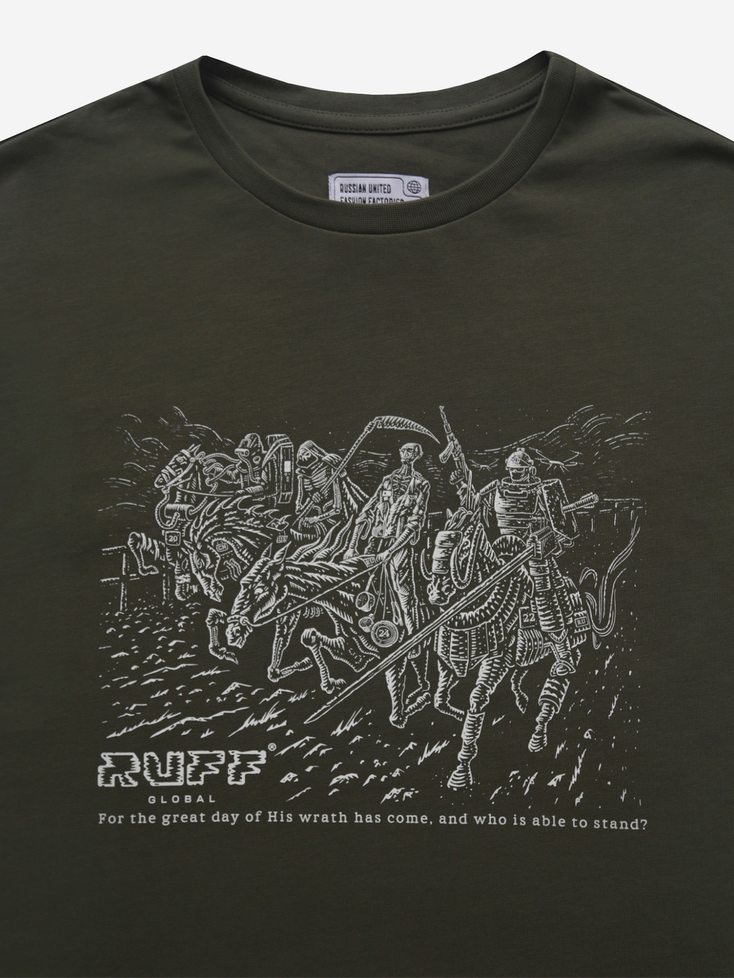 Хлопковая футболка "4 Horseman of the Apocalypse"