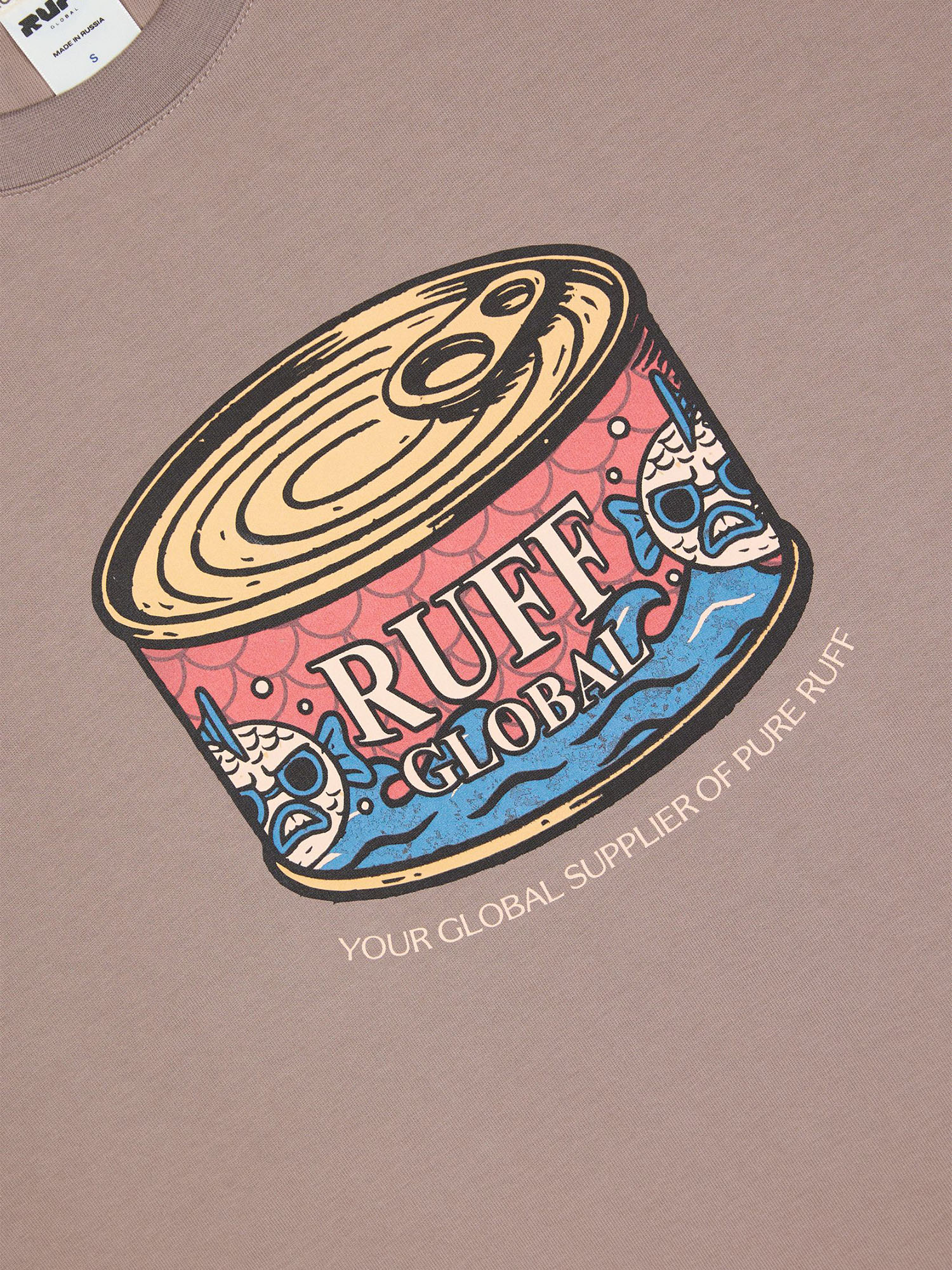 Хлопковая футболка "Canned RUFF"