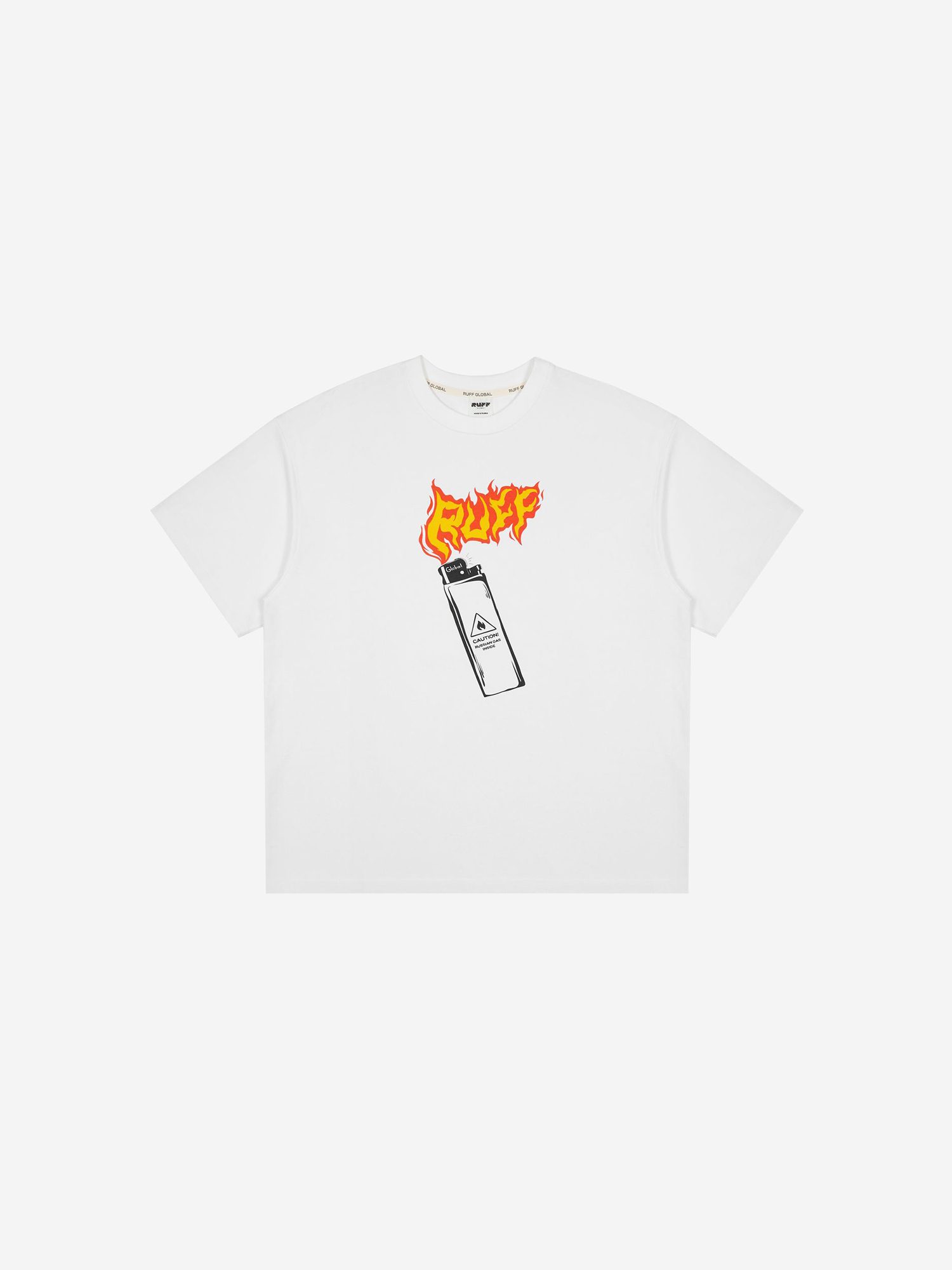 Хлопковая футболка "GAS LIGHTER"