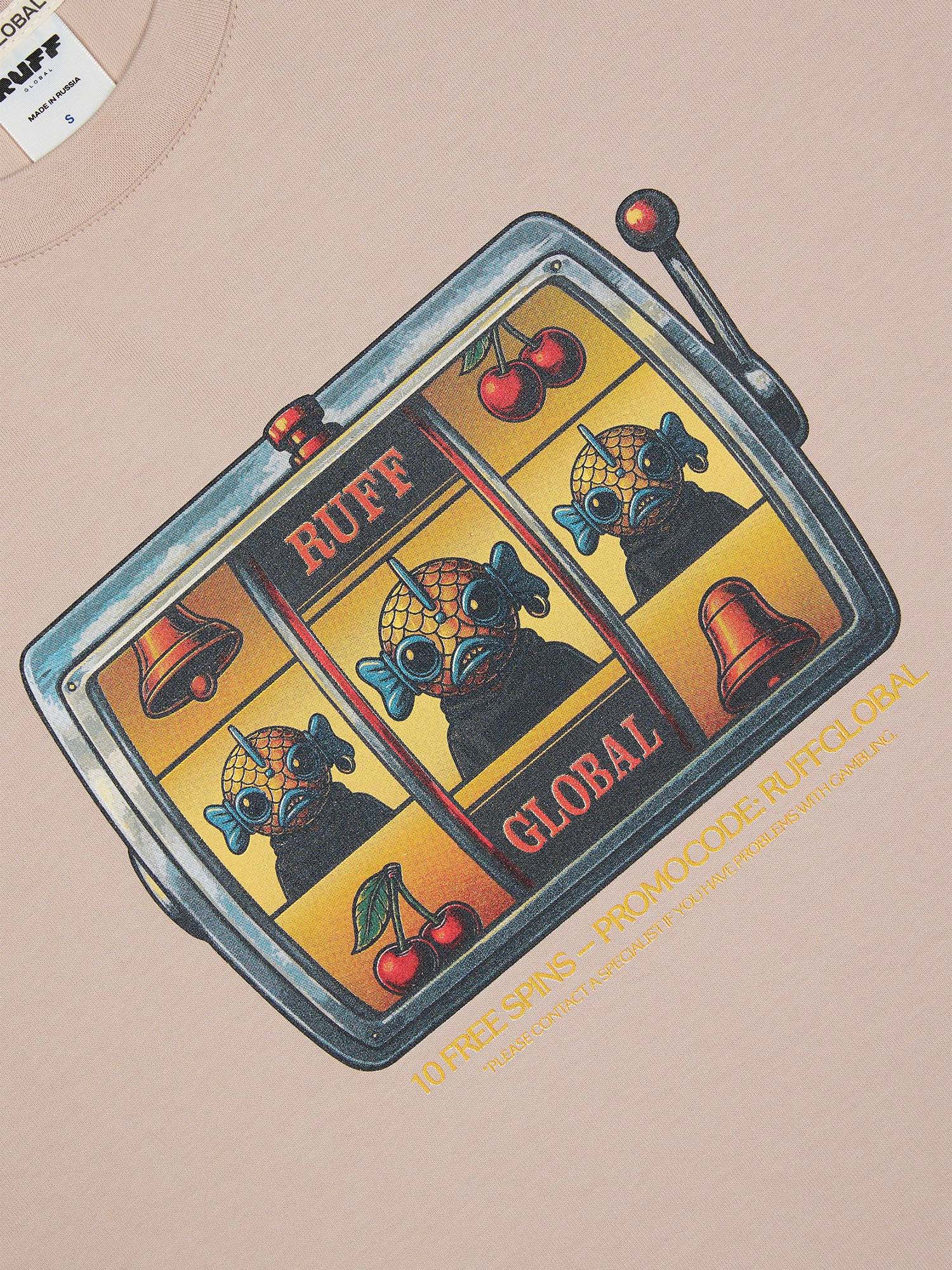 Хлопковая футболка "Slotmachine"